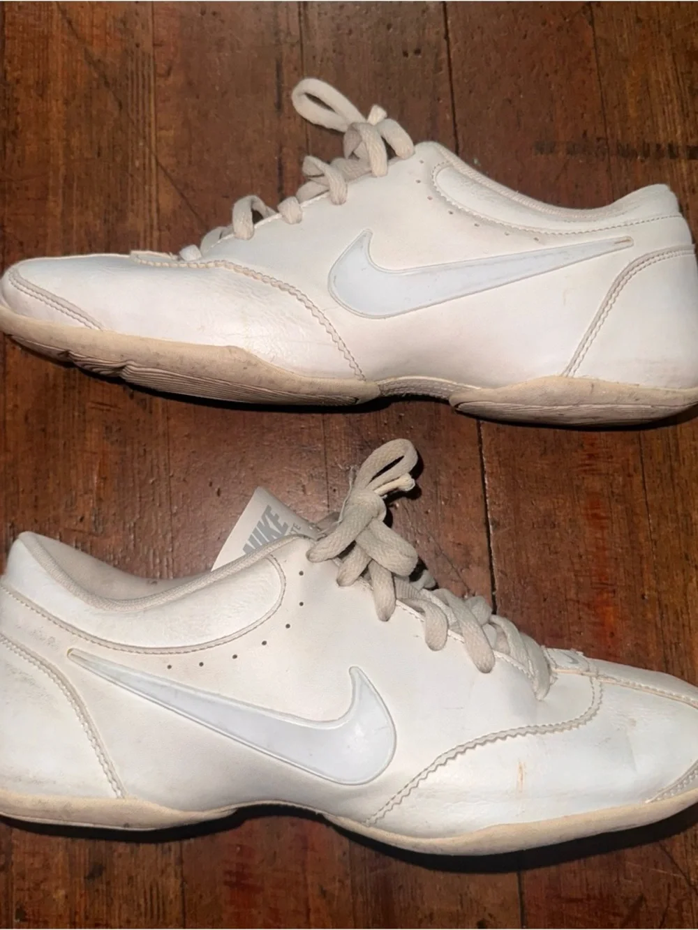 Nike Women’s Cream/Off-White Cheerleading Shoes